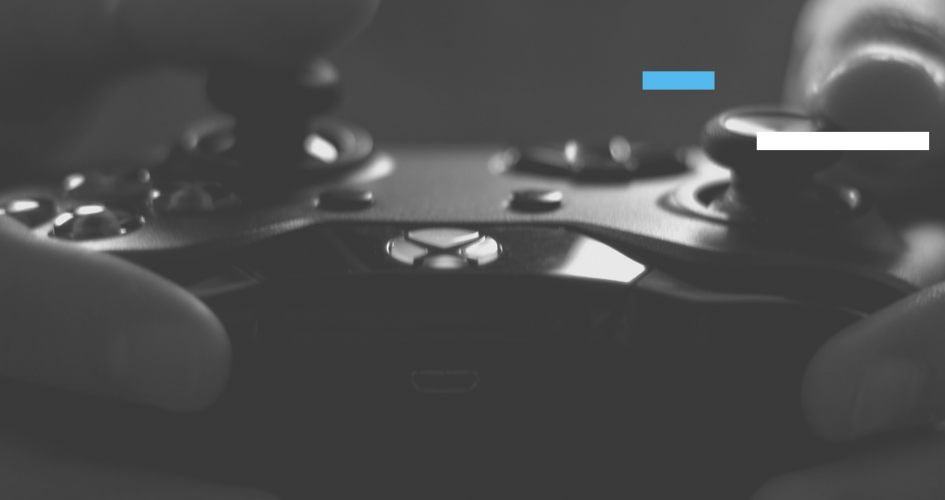 close up of an xbox controller