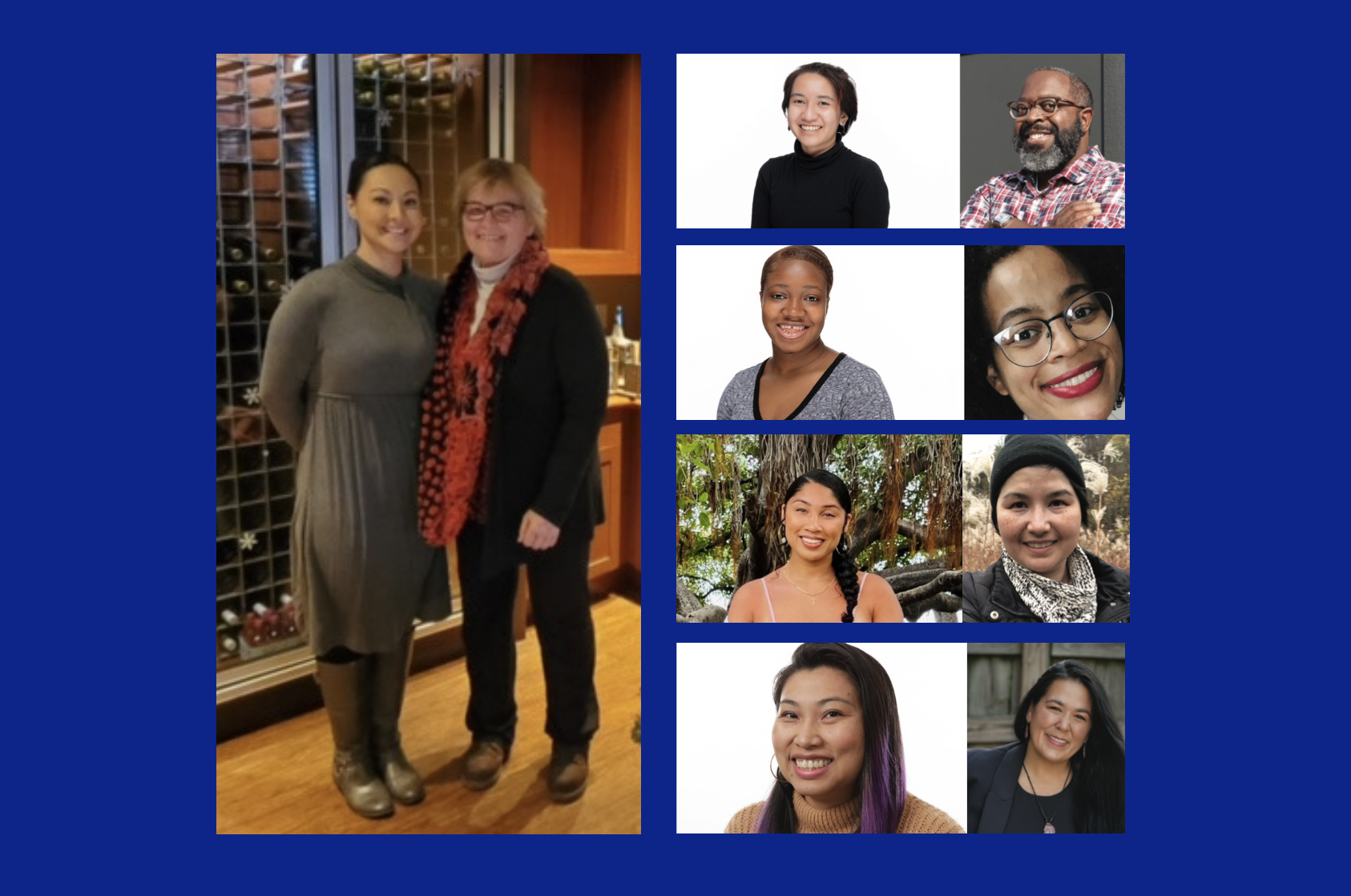 Photo of NHCC students and their mentors