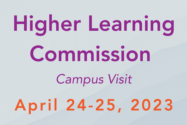 a graphic for the Higher Learning Commission FAQ blog post