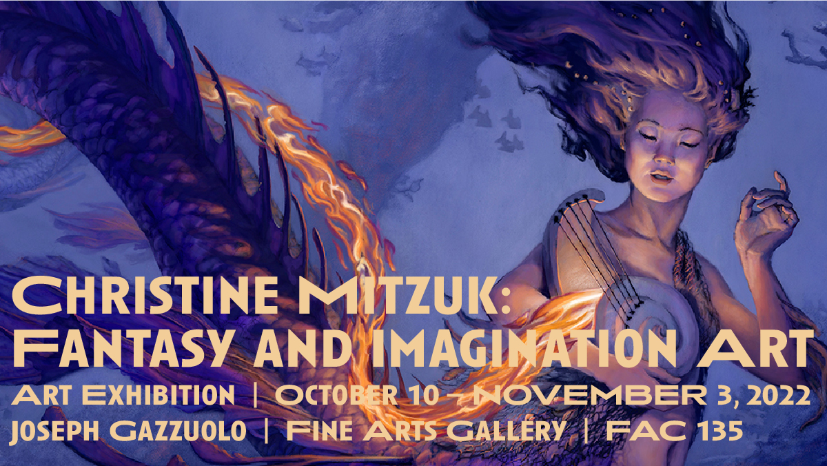 poster graphic for the fall 2022 art gallery exhibition