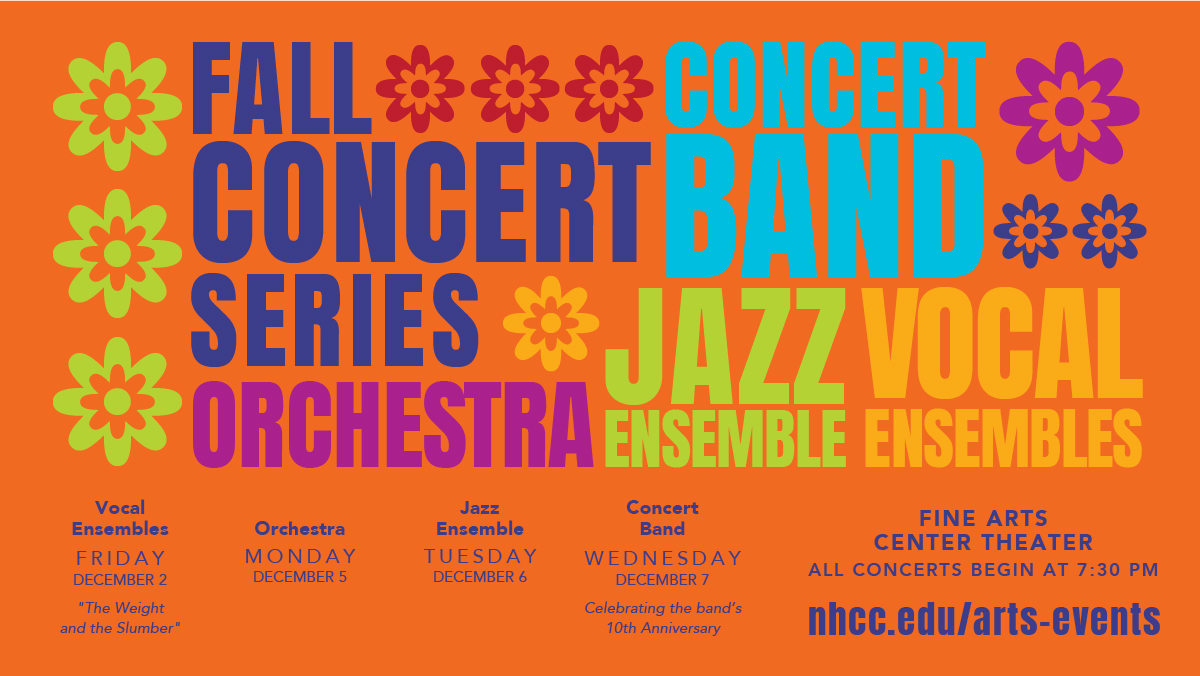 fall concert graphic