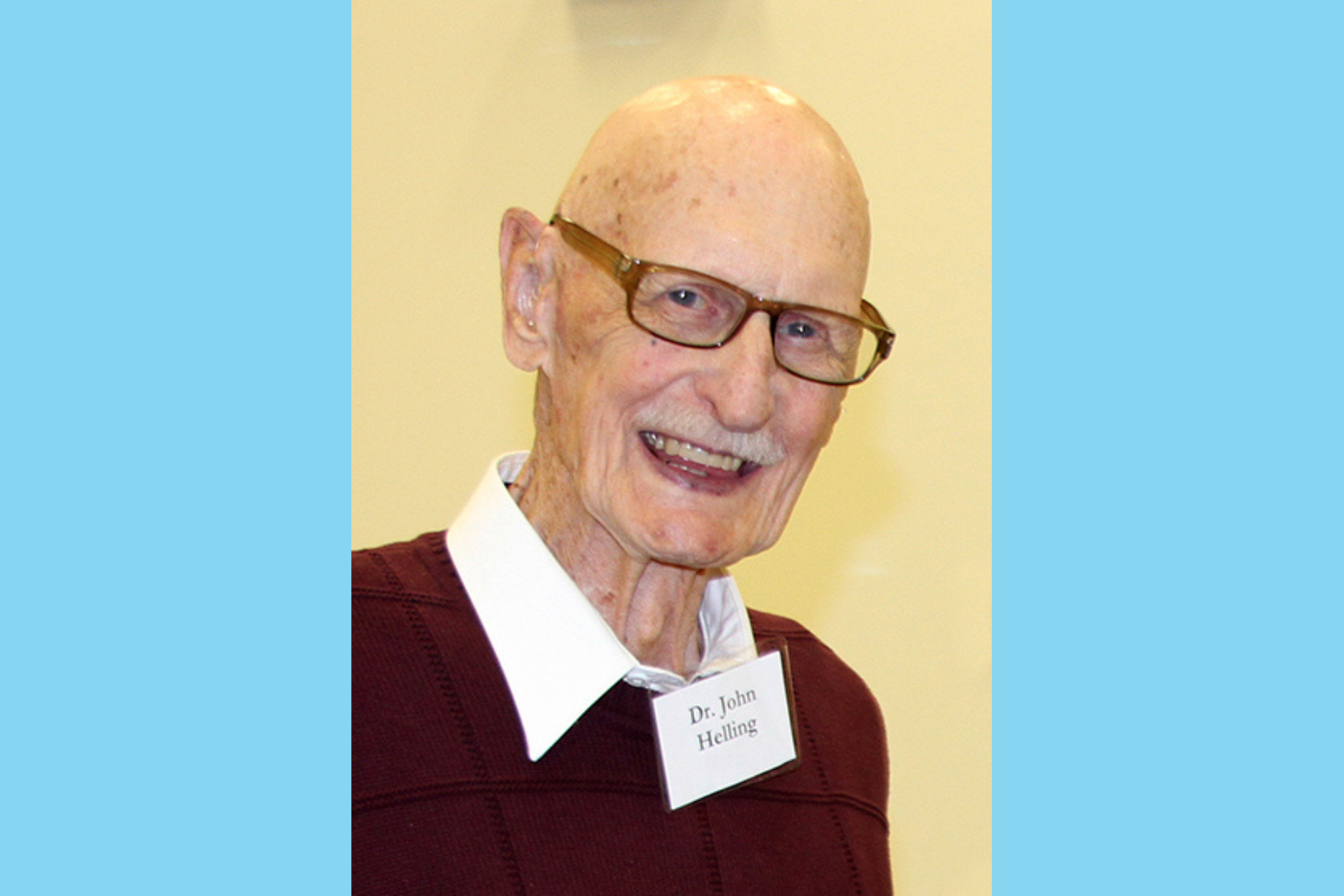 a photo of past NHCC president, Dr. John Helling