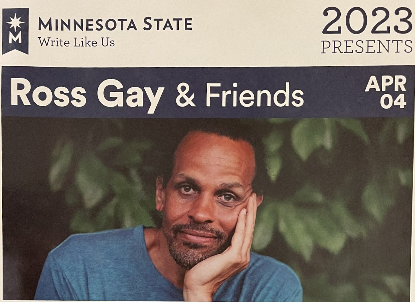 a photo of author, Ross Gay