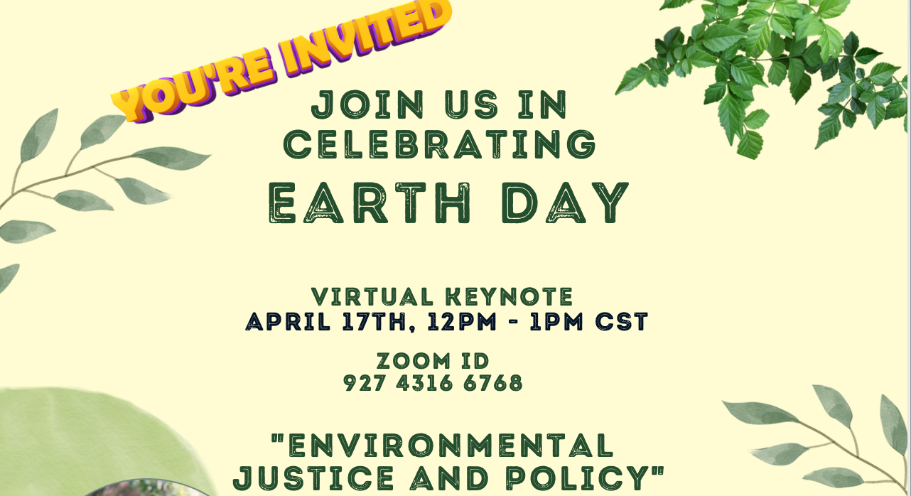 Earth Day event graphic
