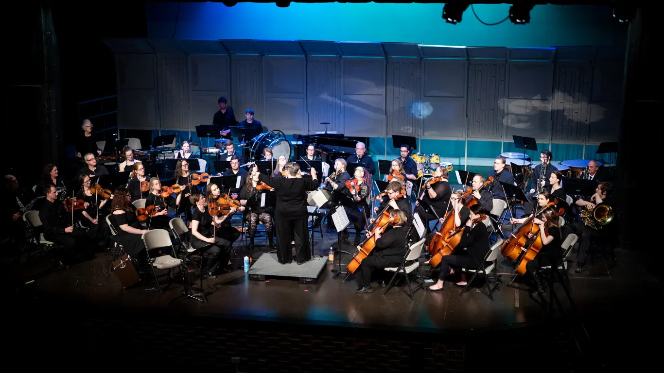 The NHCC Orchestra in concert