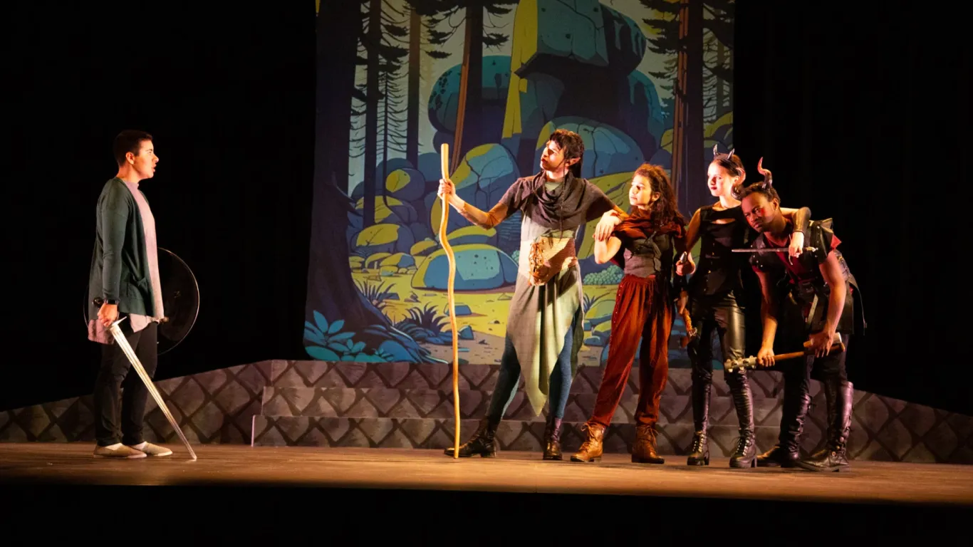 An image of the NHCC theater production of She Kills Monsters