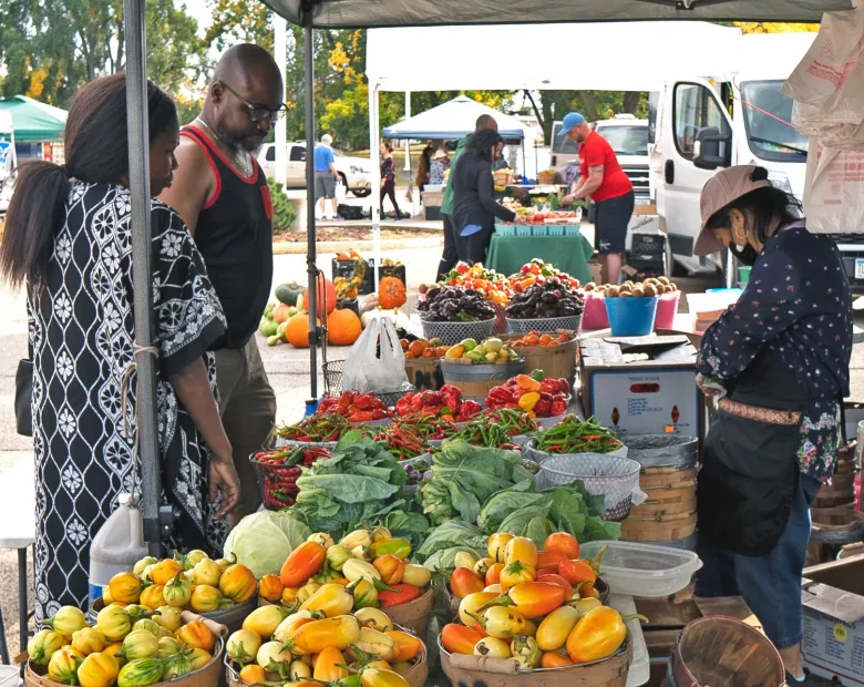 a photo from the 2022 Brooklyn Park Farmers Market
