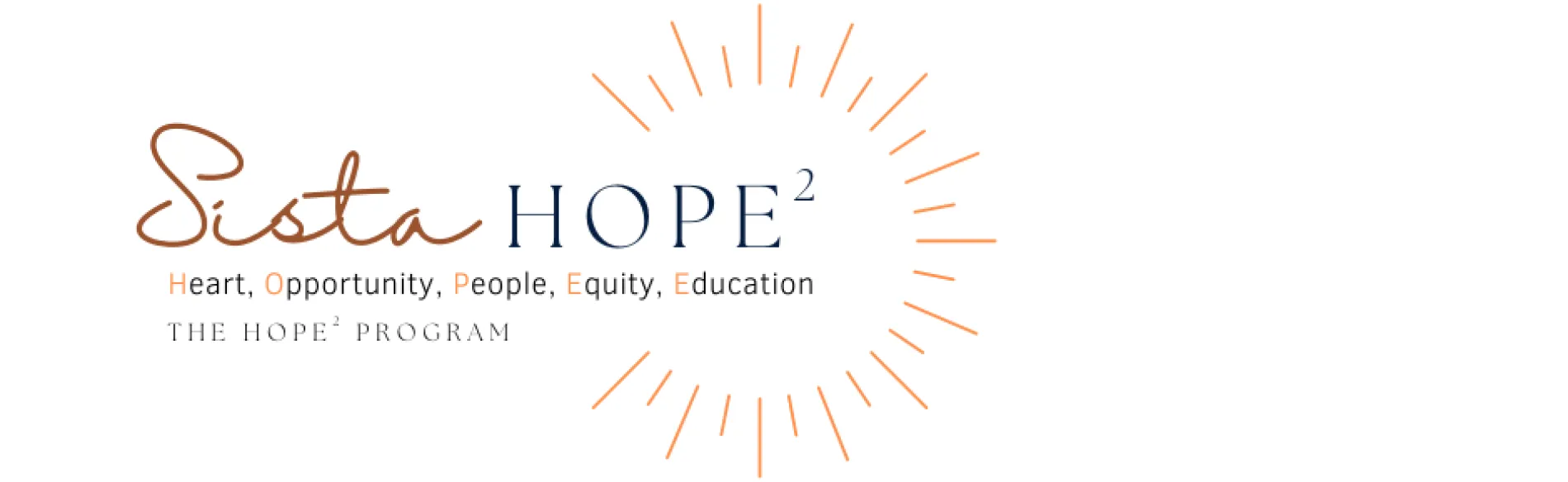 A logo for Sista Hope 2