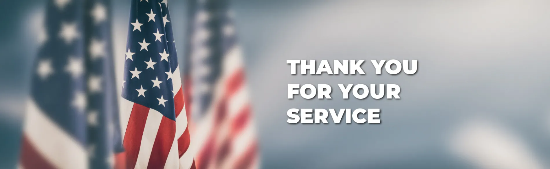 image of American flags