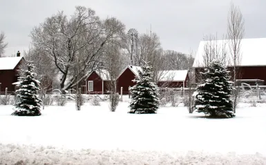 A photo of a winter scene in Brooklyn Park