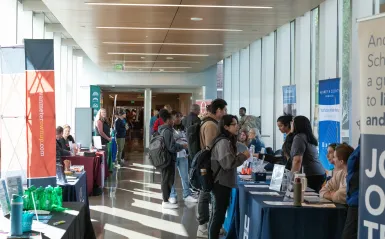 photos from the STEM Career Fair