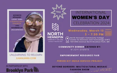 International Women's Day 2024 flyer 