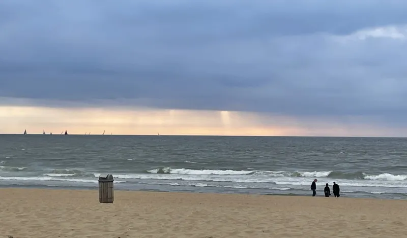 the ocean in the Netherlands