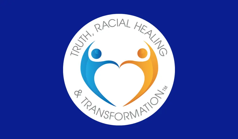 a logo for the Truth, Racial Healing & Transformation Campus Center