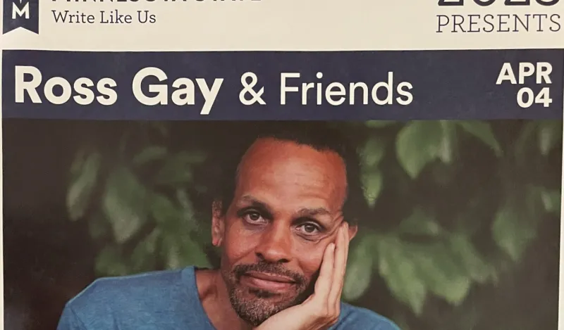 a photo of author, Ross Gay