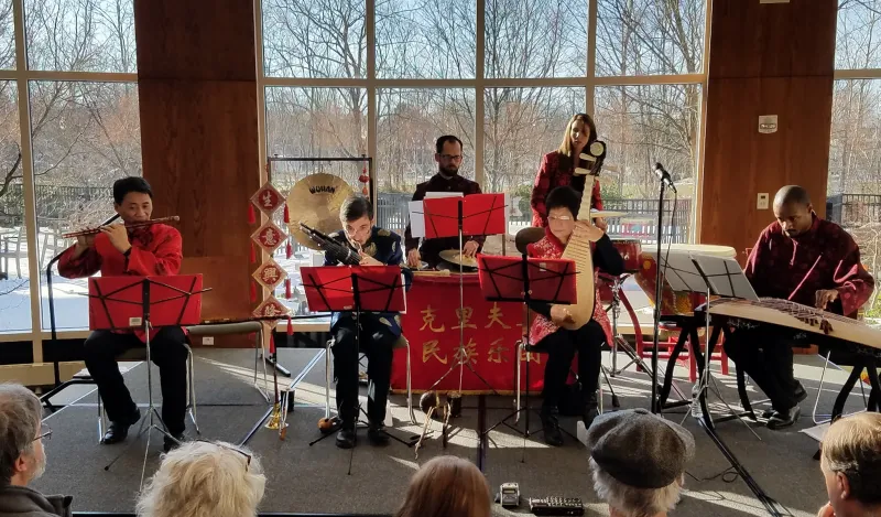 musician, Jarrelle Barton at a performance 