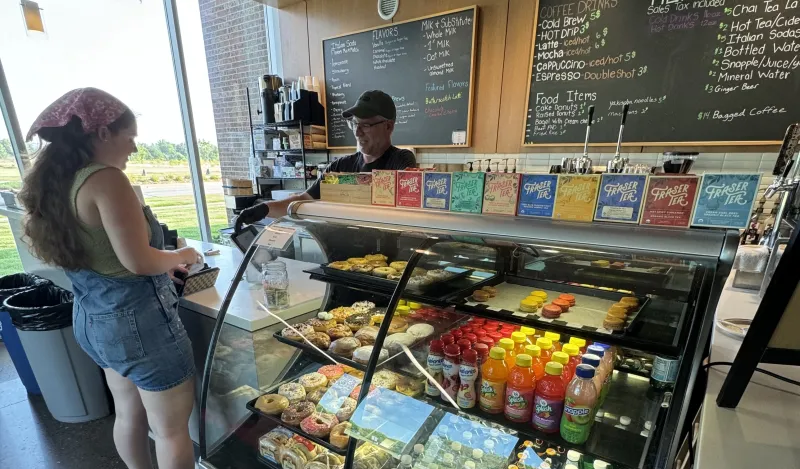 a photo of the Coffee Shop on-campus 