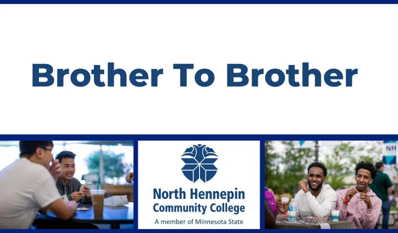 students the nhcc logo and the words brother to brother 