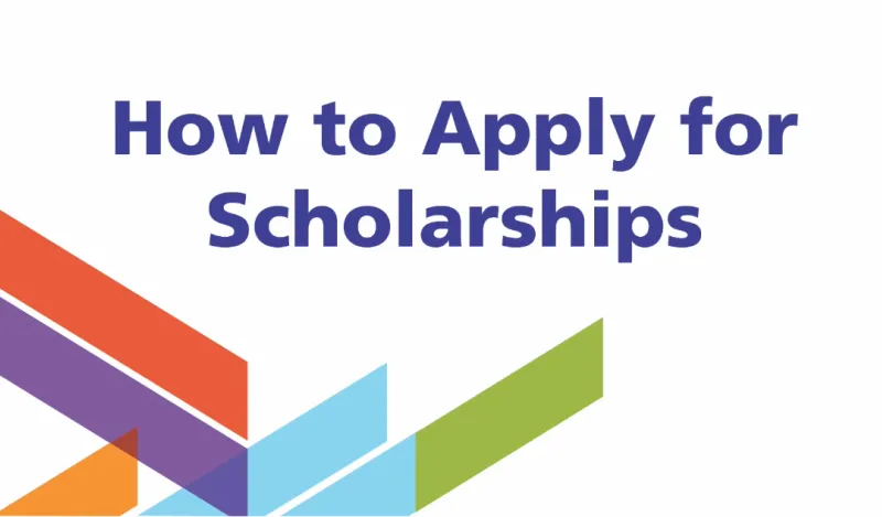 the words how to apply for scholarships 