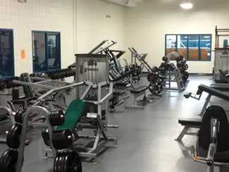 Weight Room with Equipment