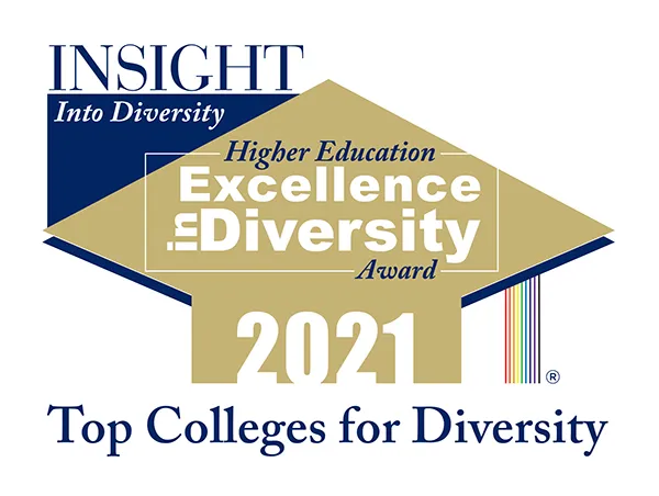 logo for higher education excellence in diversity award 2021