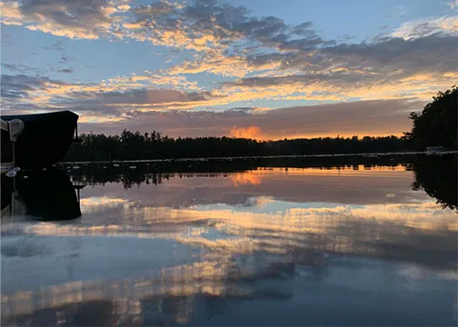 Lake photo by a student 