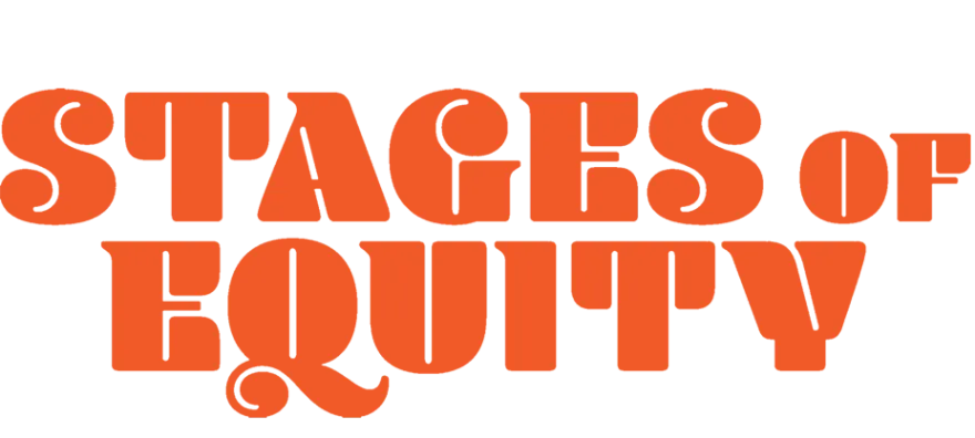 A logo for Stages of Equity 2024