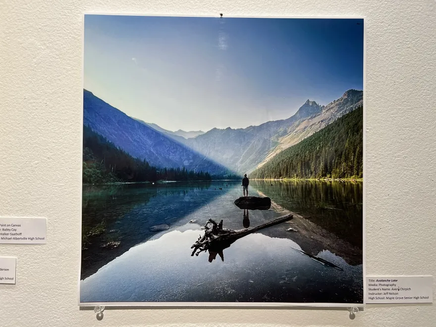 photograph title: avalanche lake