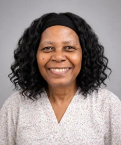 this is a smiling headshot photo of NHCC nursing faculty, Dorthey Ikegwuani. 