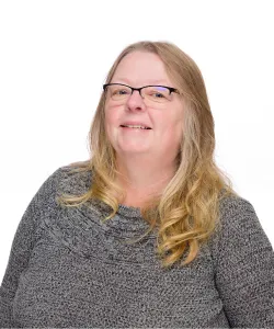 this is a smiling headshot photo of NHCC nursing faculty, Jeanne Harstad. 